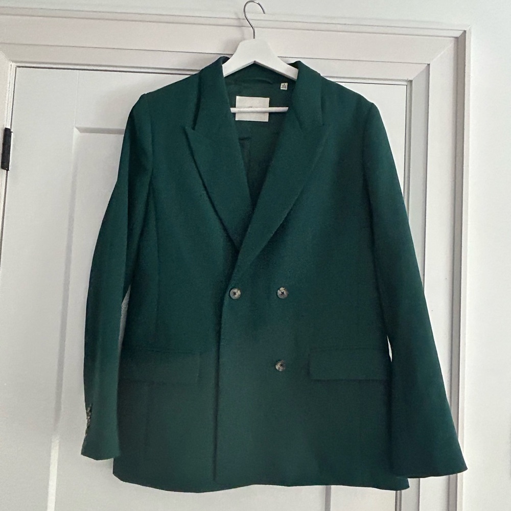 Aritzia Green Blazer Sz8